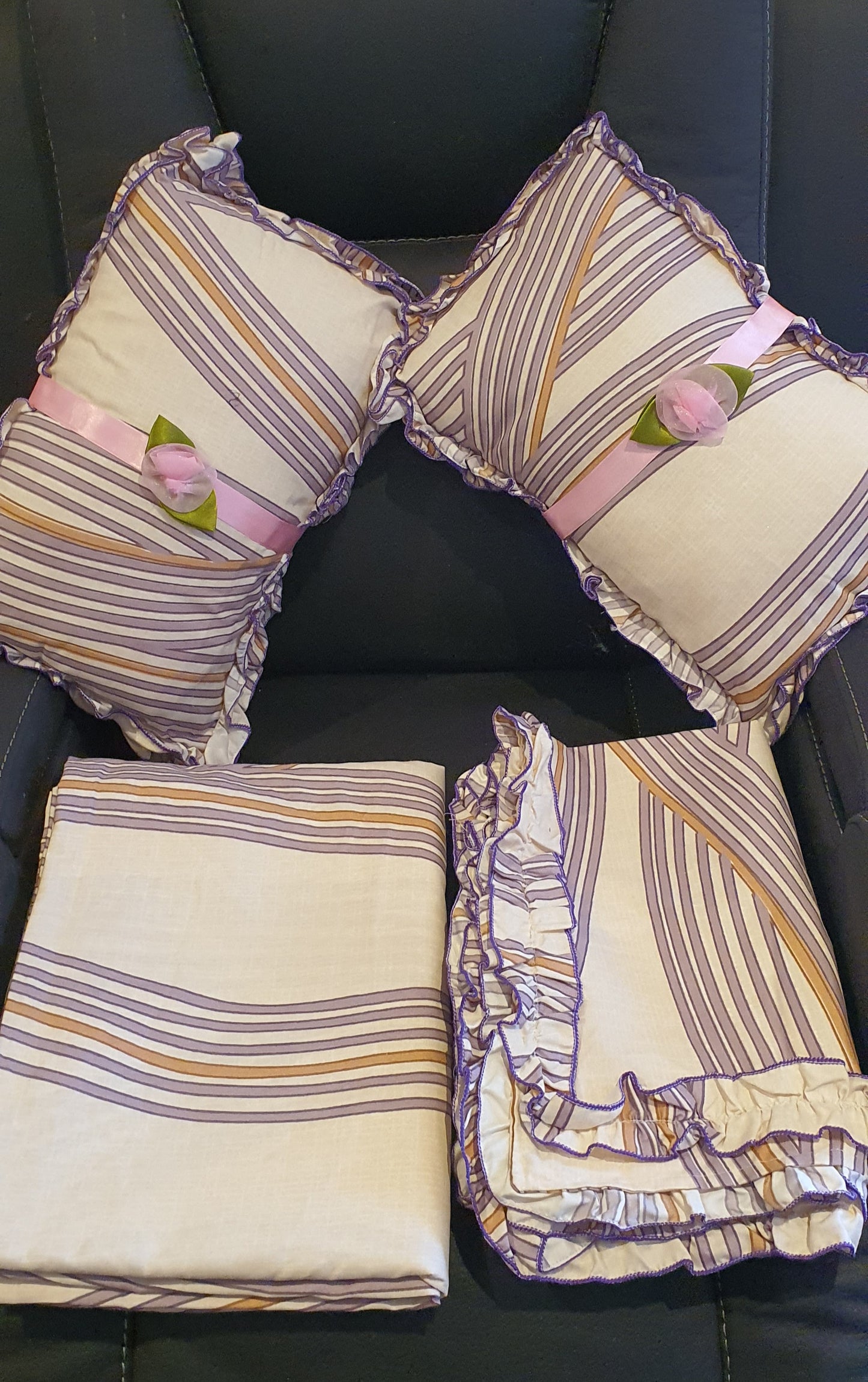 Premium Cotton Queen 5 Piece Bedsheet set