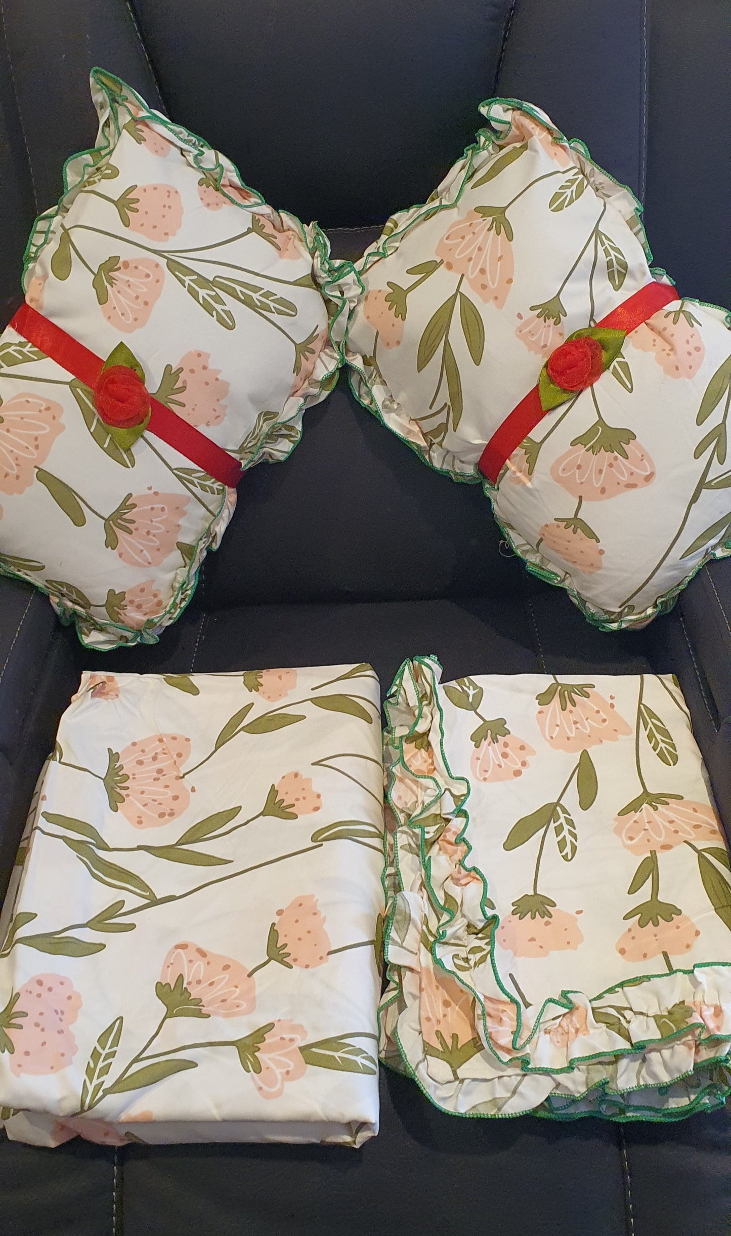 Premium Cotton Queen 5 Piece Bedsheet set