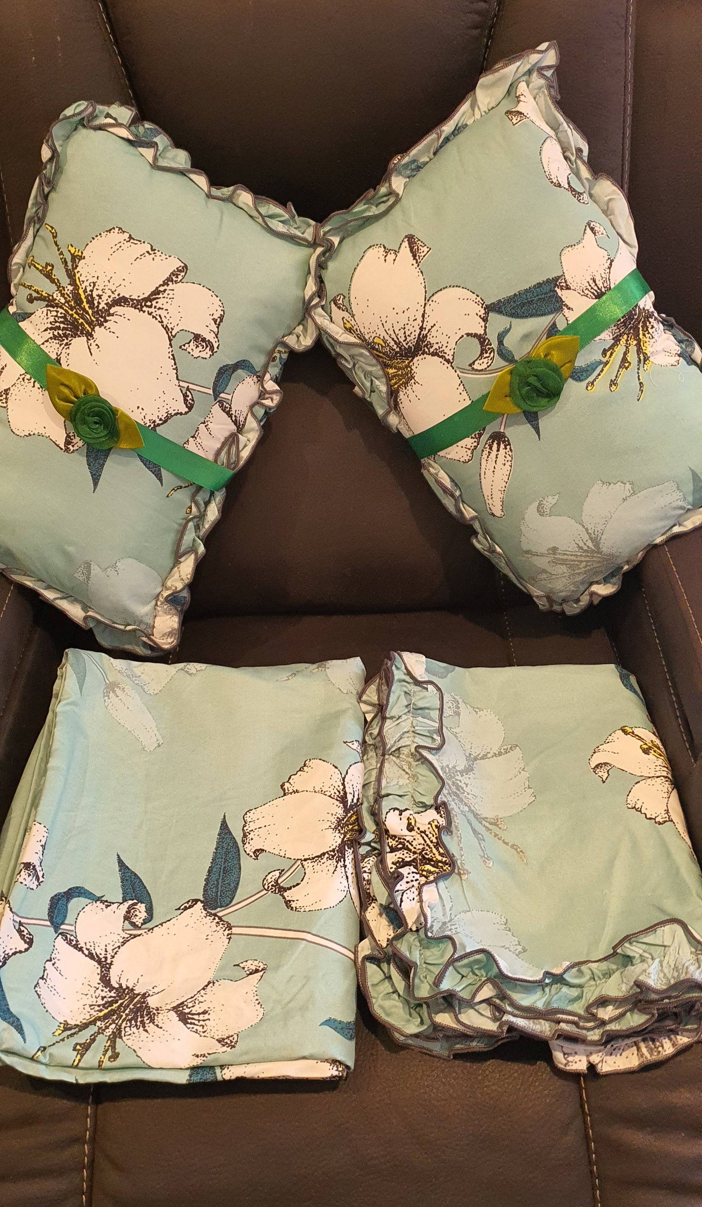 Premium Cotton Queen 5 Piece Bedsheet set