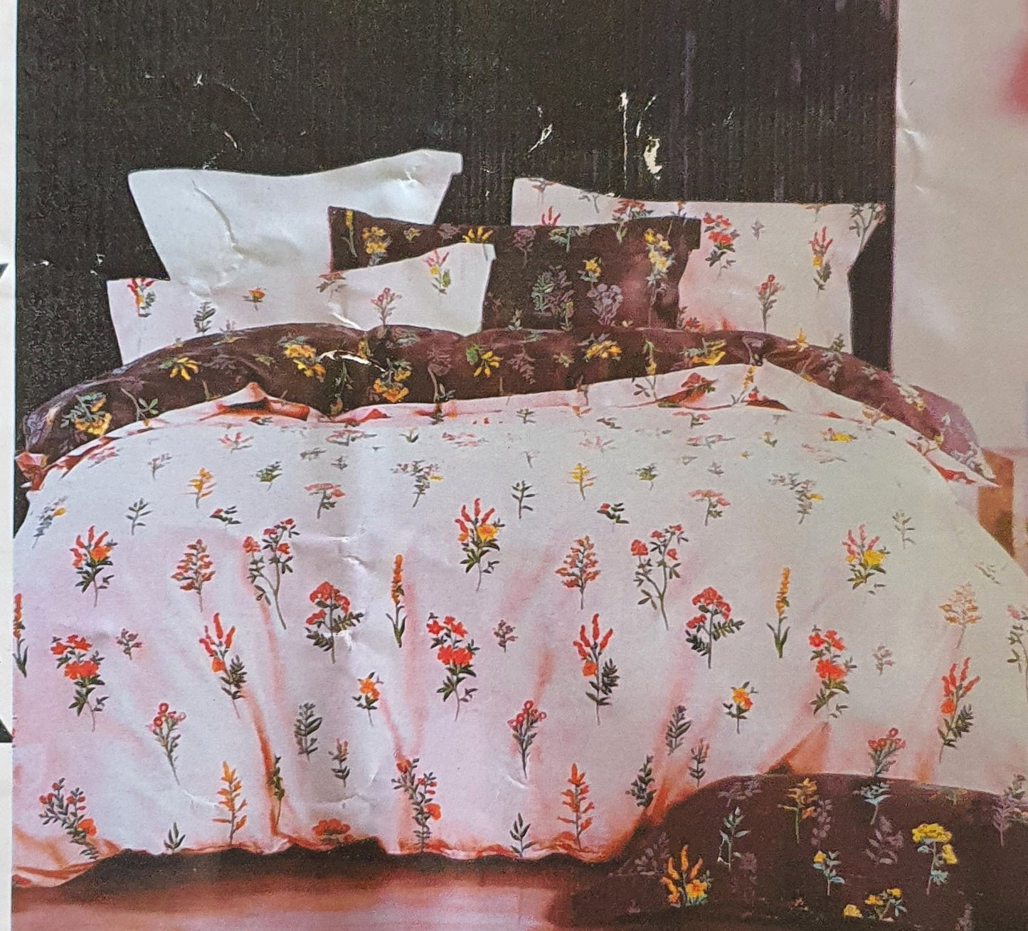 Premium King Fitted Cotton  3 Piece Bedsheet set